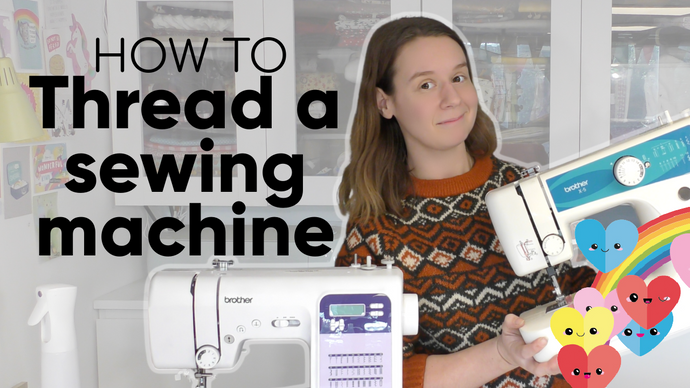 How to thread a sewing machine